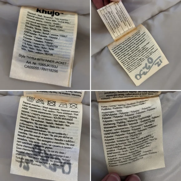 Khujo Thyra Parka Winter Jacket with Faux Fur - Picture 12 of 15